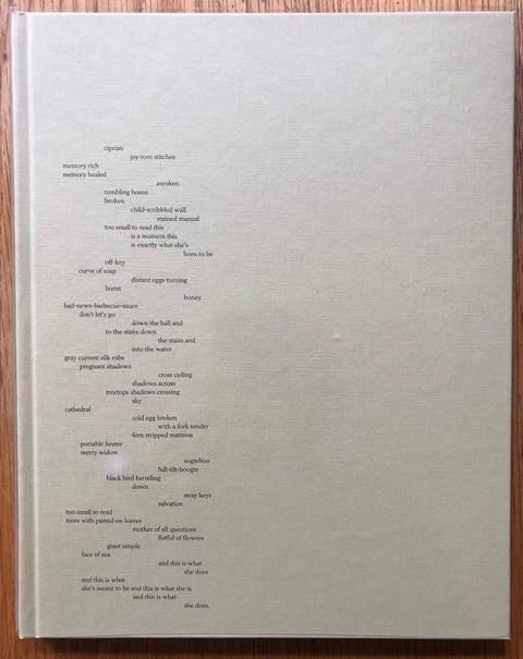 The photobook cover of Ciprian Honey Cathedral by Raymond Meeks. Signed.