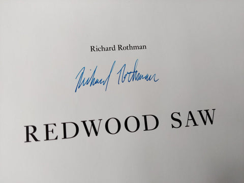 Redwood Saw (Special Edition) (2 Print Options) - Setanta Books