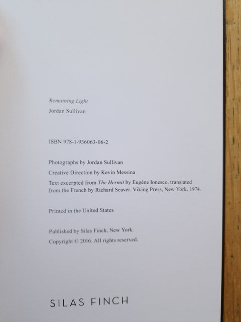 Remaining Light - Setanta Books