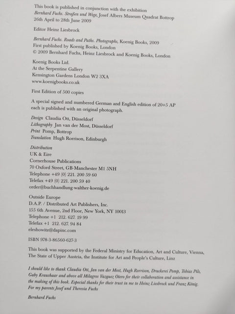 Roads and Paths (Strassen und Wege) - Setanta Books