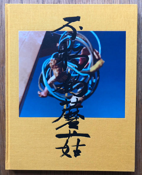 The photography book cover of Immortal Mushroom by Samuel Bradley and Kat Chan. Hardback in yellow. Signed.