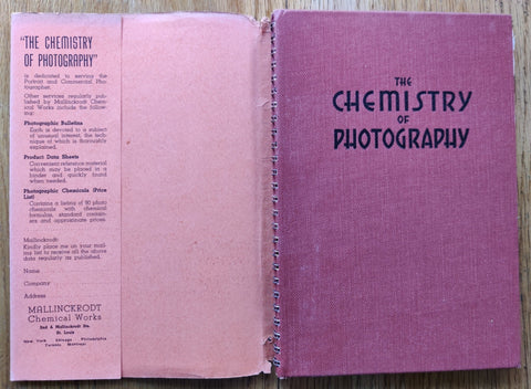 The Chemistry of Photography - Setanta Books