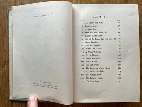 The Hobbit - Uk 1st - Setanta Books