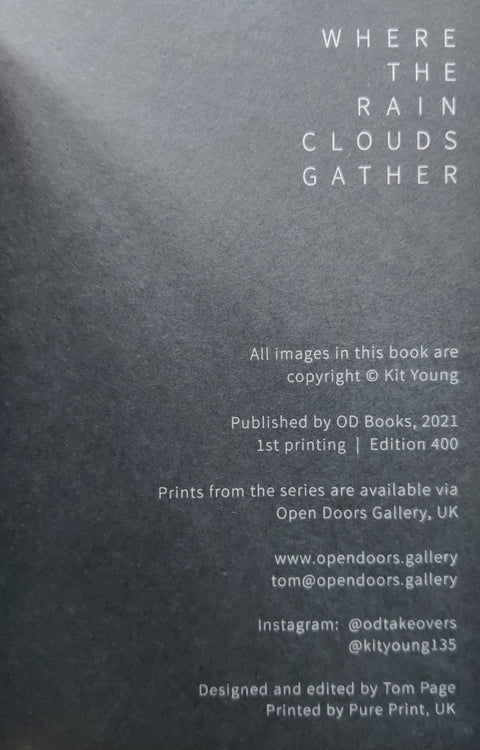 Where the Rain Clouds Gather with "Sea Storm" Print - Setanta Books
