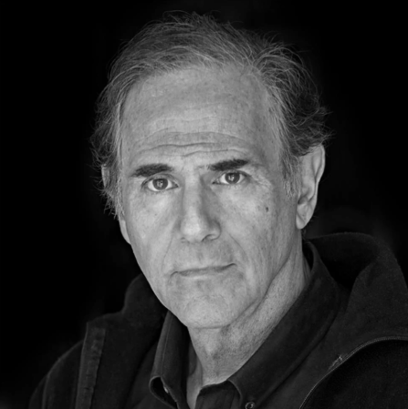 Black and white photograph of Bill Bernstein