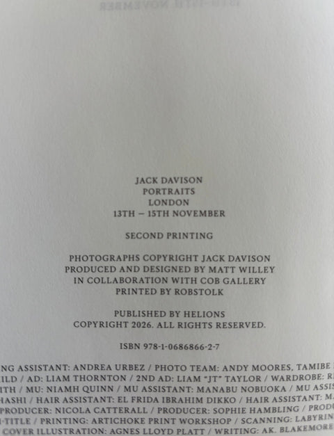 13-15th November. Portraits: London - Setanta Books