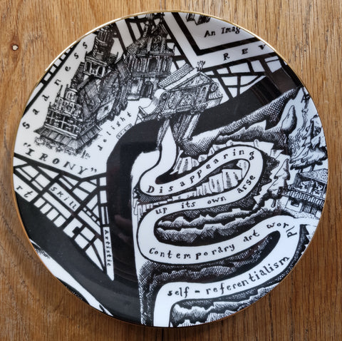 "Contemporary Art" Decorative Plate