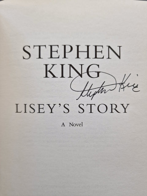 Lisey's Story - 1st UK Edition