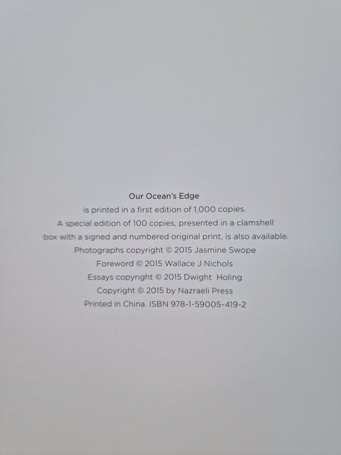 Our Ocean's Edge (Special slipcased edition with print)