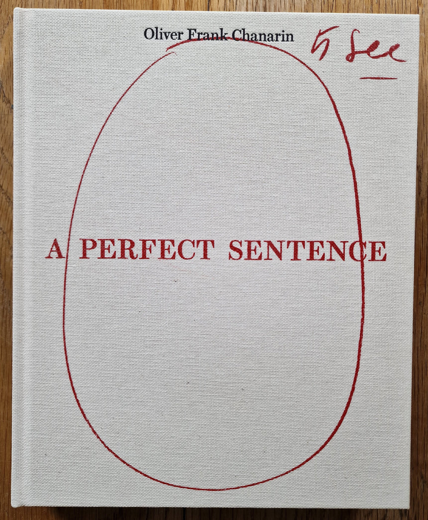 Buy A Perfect Sentence (3 Cover Options) by Oliver Chanarin Online