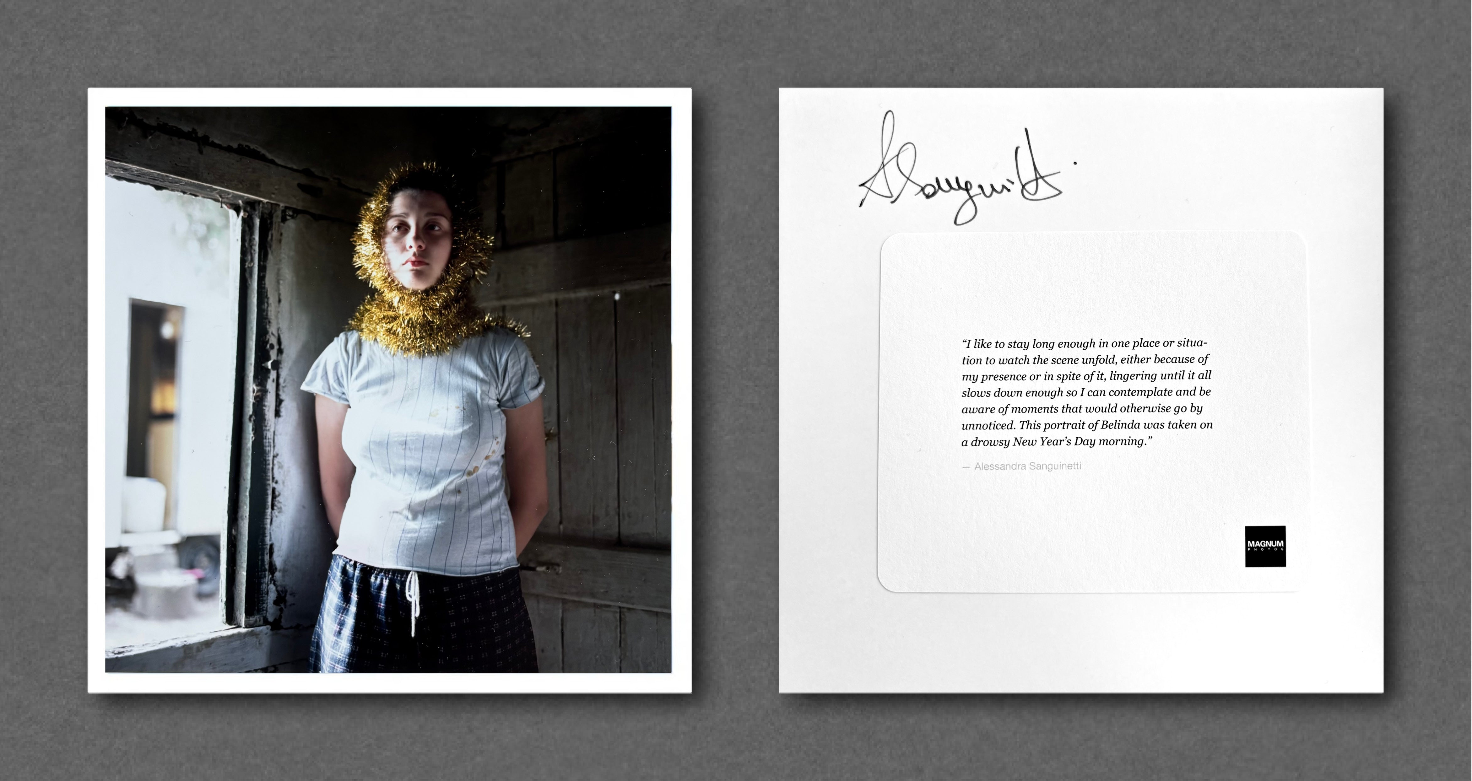 Buy Magnum Square Prints by Alessandra Sanguinetti signed online