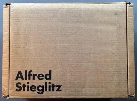 Books titled 'The Key Set - Volumes I & II' by Alfred Stieglitz with beige covers in a cardboard presentation box.