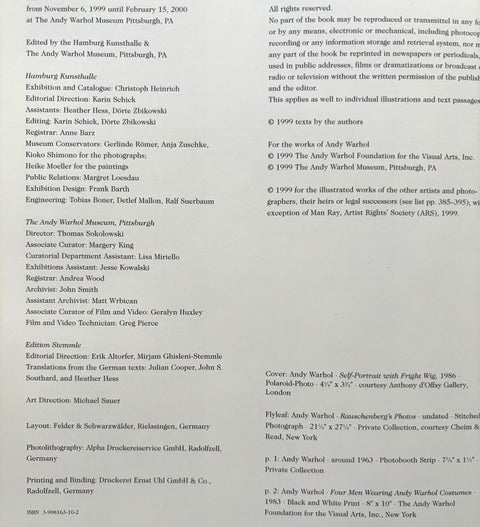 Andy Warhol - Photography