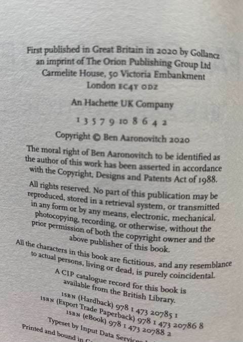 False Value (Rivers of London 8)