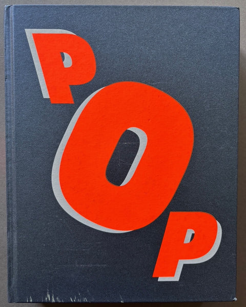 Book titled 'Pop' by Brian Griffin with a blue cover and POP spelled out in big orange letters.