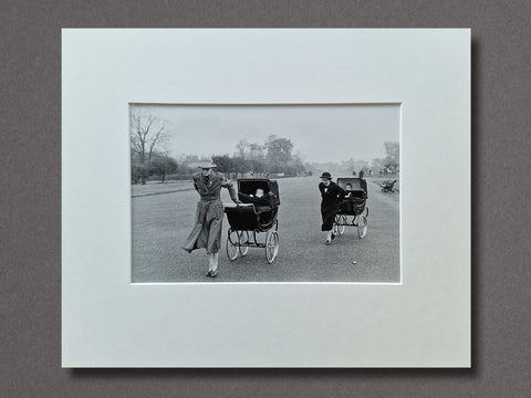 England (Nannies Pulling Prams), 1960