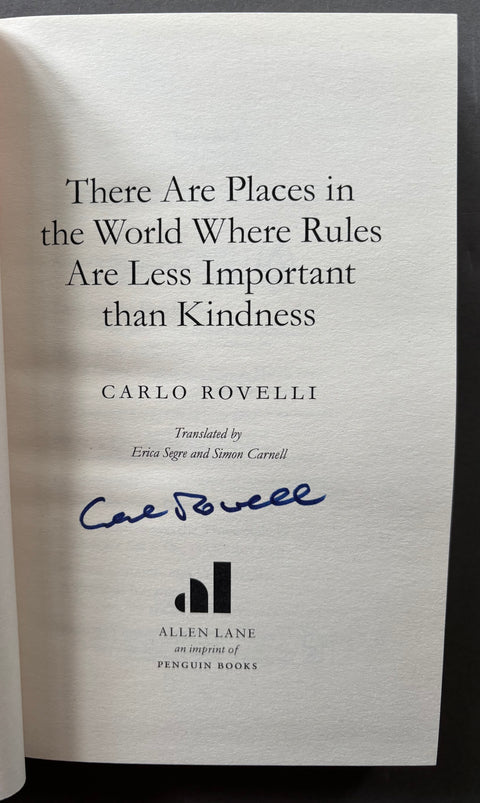 There Are Places in the World Where Rules Are Less Important Than Kindness
