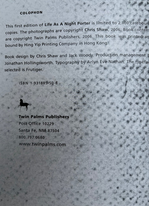 Life as a Night Porter