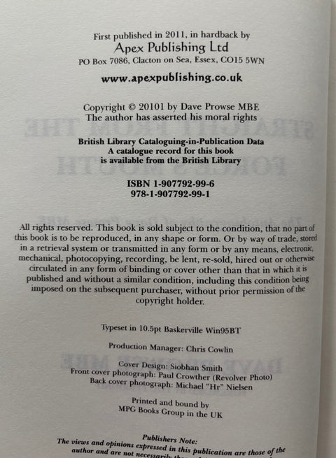 Straight From the Force's Mouth: The Autobiography of Dave Prowse MBE