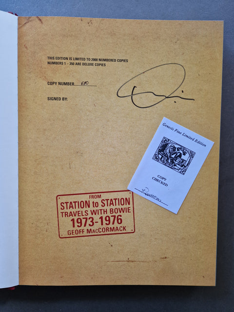 From Station to Station: Travels with Bowie 1973 - 1976