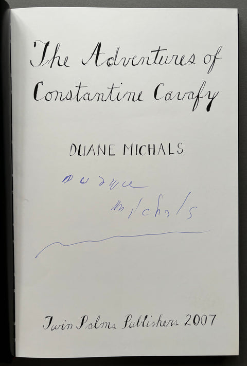 The Adventures of Constantine Cavafy