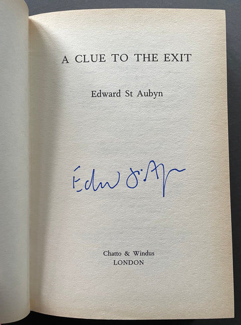 A Clue to the Exit - UK 1st