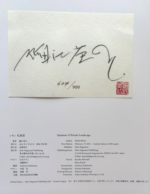 Simmon: A Private Landscape