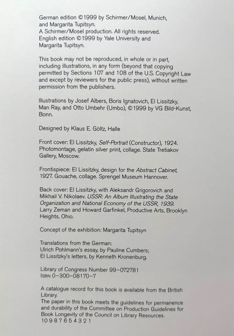 El Lissitzky: Beyond the Abstract Cabinet