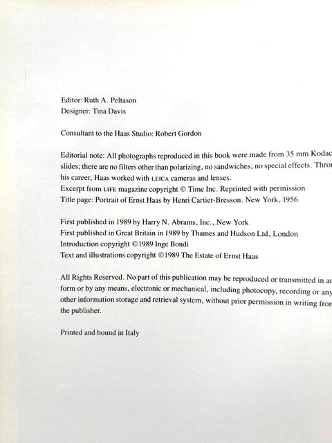 A Color Retrospective 1952-1986