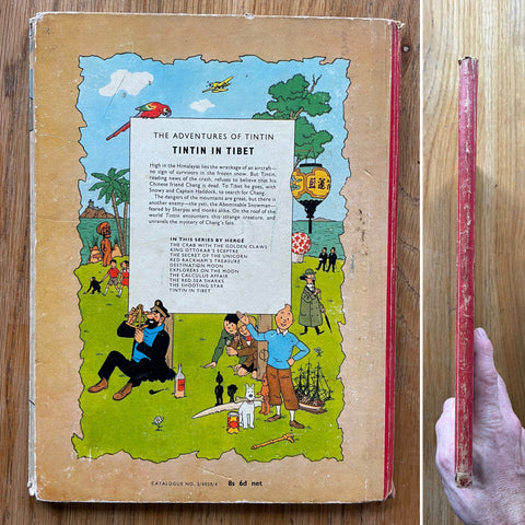 The Adventures of Tintin - Tintin in Tibet  - UK 1st