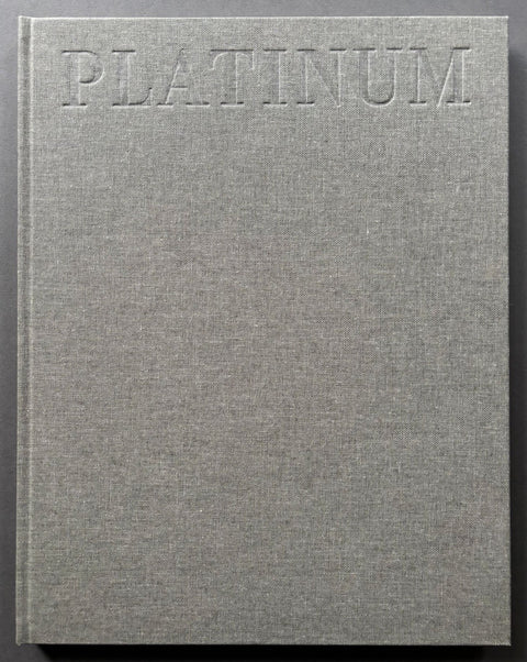 Book titled 'Platinum' by Horst P. Horst with a grey cover.