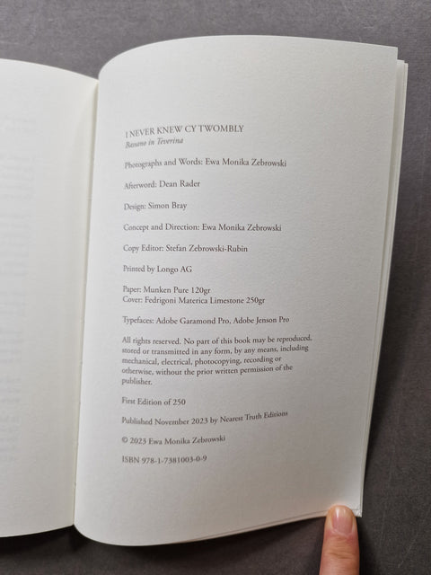 I NEVER KNEW CY TWOMBLY: Bassano in Teverina