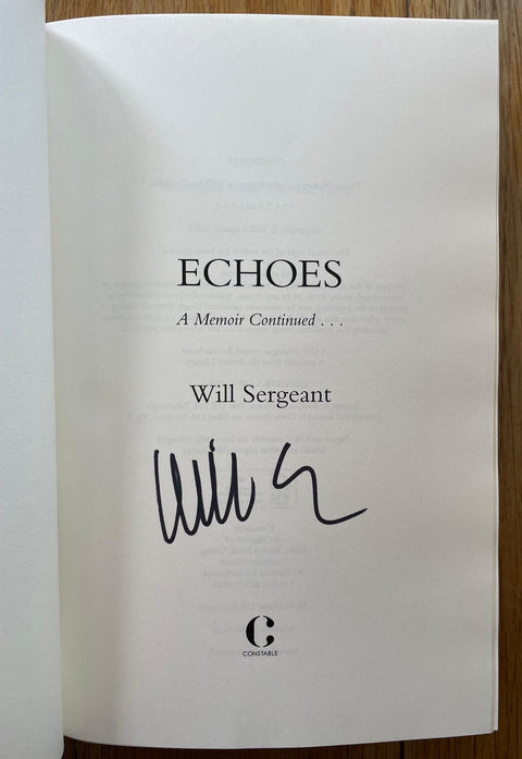 Echoes: A Memoir Continued...