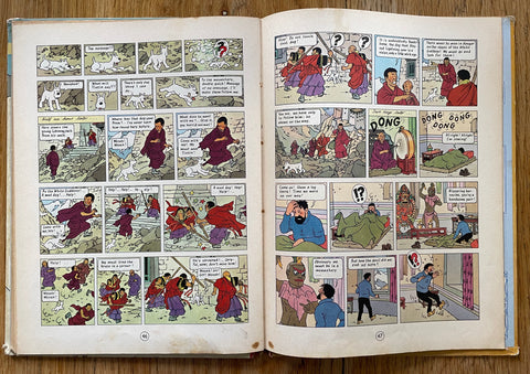 The Adventures of Tintin - Tintin in Tibet  - UK 1st