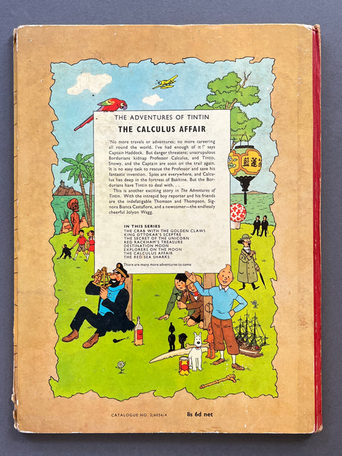 The Adventures of Tintin - The Calculus Affair - UK 1st