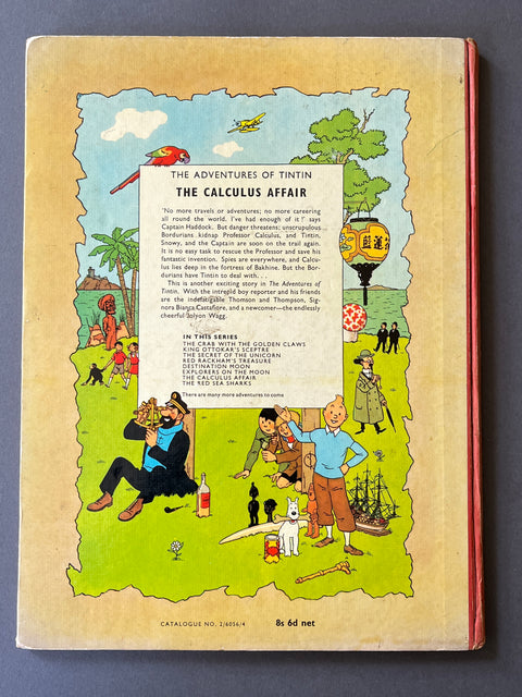 The Adventures of Tintin - The Calculus Affair - UK 1st