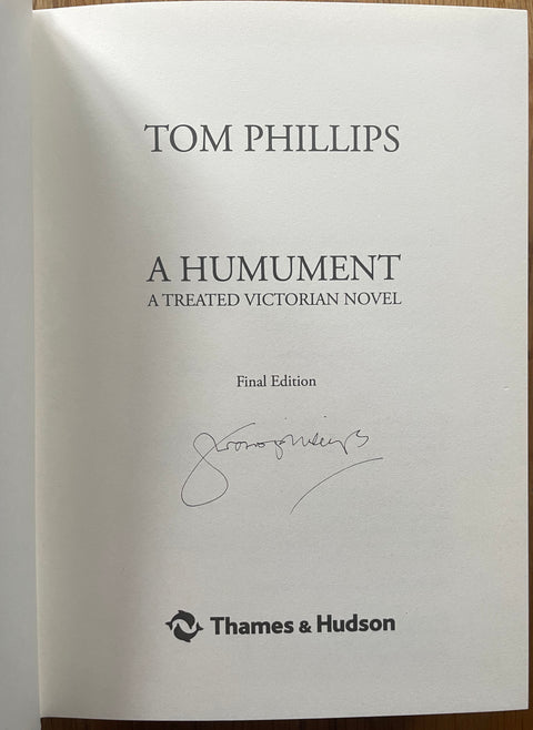 A Humument - Final edition with signed print