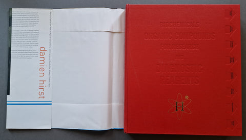 Red hardcover book 