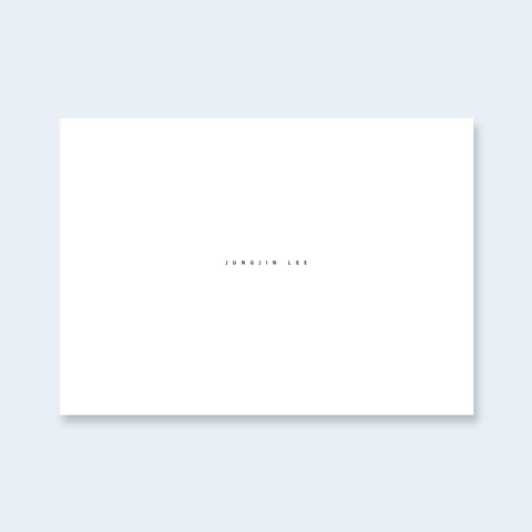 The first title page of Jungjin Lee's boon Unseen, featuring her name.