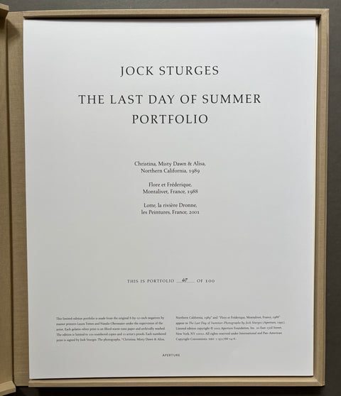 The Last Day of Summer Portfolio