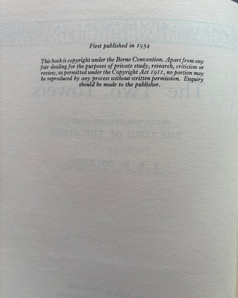 The Lord Of The Rings Trilogy - UK 1st set