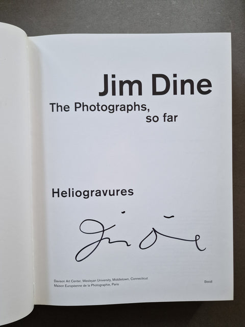 Jim Dine: The Photographs, So Far (Vol. 1 - 4)