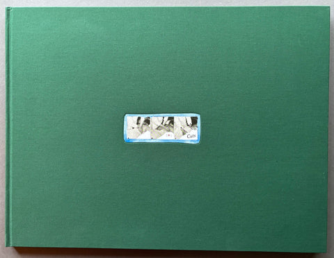 Book titled 'Thirty cuts' by Jim Goldberg with a green cover.