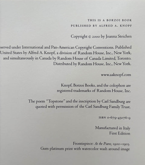 Steichen's Legacy: Photographs 1895-1973