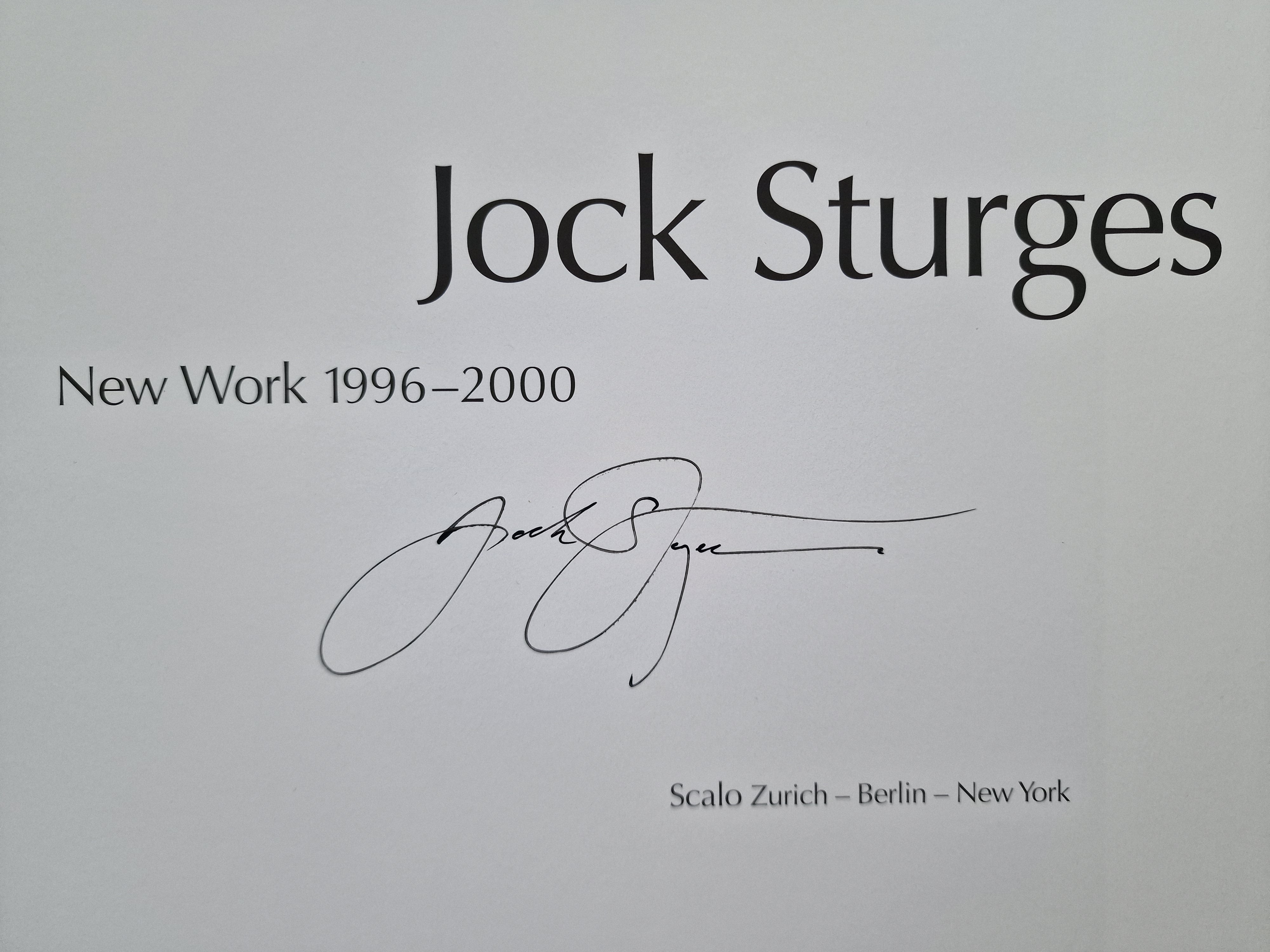 Buy New Work 1996-2000 by Jock Sturges – Setanta Books