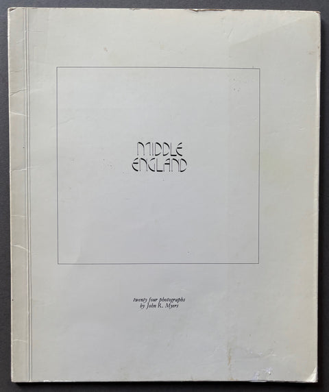 Book titled 'Middle' England' by John R. Myers with a white cover.