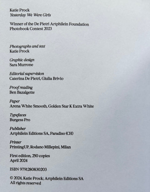 Yesterday We Were Girls