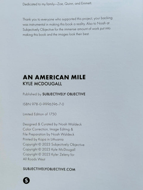 An American Mile