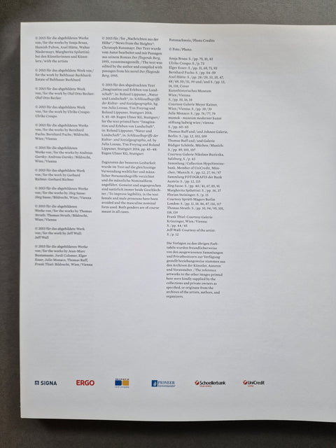 Landscape in My Mind: Landscape Photography Today, Hamish Fulton to Andreas Gursky