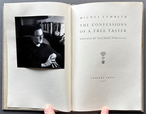 The Confessions of a Tree Taster